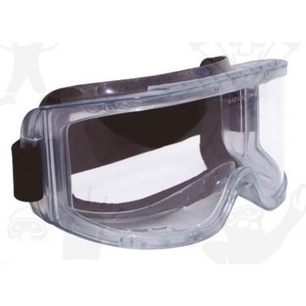 60661, Lux  Optical munkavédelmi vegyszerálló, gumipántos védöszemüveg HUBLUX 60661-es