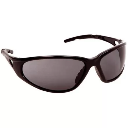 62139, Lux optical Freelux füstszínű, karcmentes látómezők fekete kerettel 62139-es
