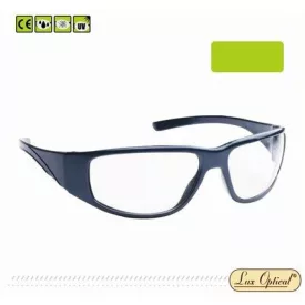   Lux Optical munkavédelmi védőszemüveg Fairlux masszív kék poliamid keret, erősített, karc- és páram