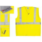 Fluo jólláthatósági eco mellény keresztcsíkos narancs 70222-es, Jólláthatósági