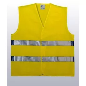   Fluo jólláthatósági mellény 70213 keresztcsíkos, XXL méret, Jólláthatósági