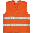 Fluo jólláthatósági mellény 70213 keresztcsíkos, XXL méret, Jólláthatósági