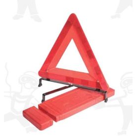   Közúti elakadásjelző háromszög fémtalppal, tokban 70295-ös