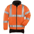 FLuo mellény levehető polár ujjakkal, Jólláthatósági  70530-33-as - Narancssárga vagy sárga színben