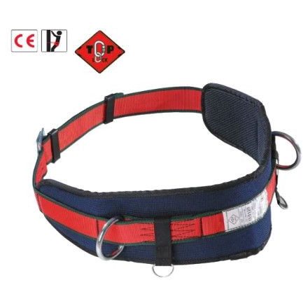 71015, Slim munkahelyzet-beállító deréköv, könnyű, keskeny, komfort béléses, tartókkal