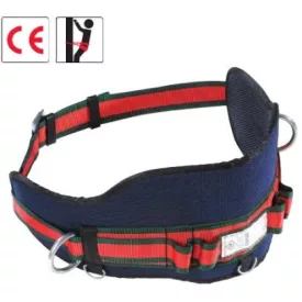   Wide munkahelyzet-beállító deréköv, széles komfort béléssel,  hurok és fém tartókkal