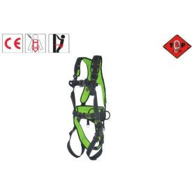   71082, Xtreme2 hevederzet+munkaöv, párnázott váll-, hát-, derék-, fenék, gyorscsatok (5 pontos)