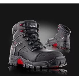   7140-O2-43 - VM Footwear ROCKFORD, fekete sportos bakancs, túrabakancs