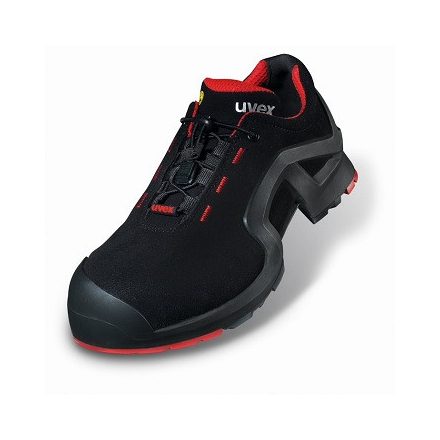 UVEX X-TENDED SUPPORT FEKETE/PIROS S3 SRC ESD munkavédelmi cipő U85162