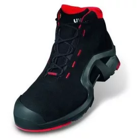   U85172 UVEX X-TENDED SUPPORT S3 SRC ESD munkavédelmi bakancs, fekete/piros