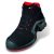 U85172 UVEX X-TENDED SUPPORT S3 SRC ESD munkavédelmi bakancs, fekete/piros