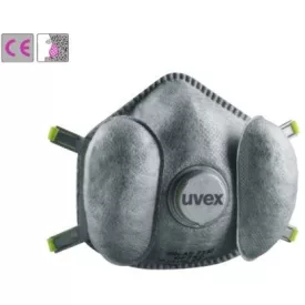   Uvex Exxcel FFP3 R D climatec 3 kamrás (2 belégző-, 1 kilégzőszelepes) részecskeszűrő maszk