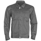 Class kabát, cipzáras plusz patentos, Munkáskabát - Többféle színben (fehér, fekete, barna, szürke)