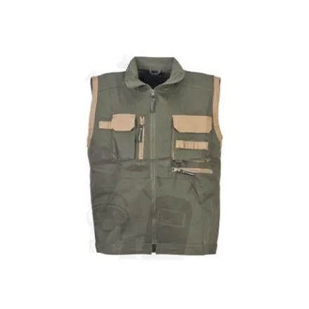 8SNIGL, SNIPER ELITE Mellény RSNIG egyenes szabású, cipzáros mellény hét rátétes- és két cipzáros