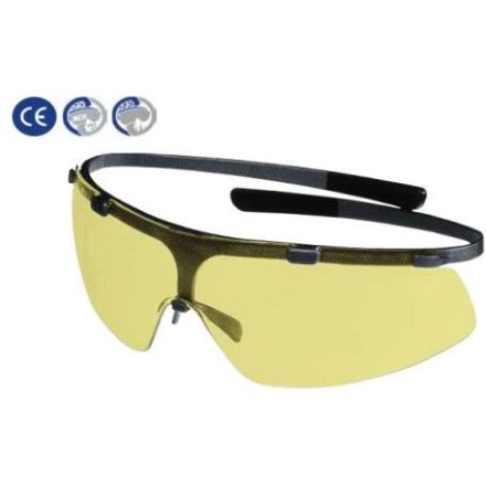 Super G, Uvex Védőszemüveg Grilamid keret karc és páramentes sárga lencse(HC-AF)