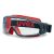 9308247, UVEX ULTRASONIC VÉDŐSZEMÜVEG, PIROS KERET, GUMIPÁNTOS VÍZTISZTA LENCSE (9308247)
