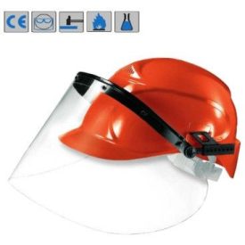 Uvex PC látómező, 1 mm-es,  sisakadapterrel 9726014