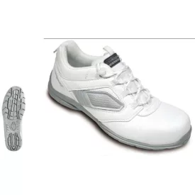   Crystal fehér munkavédelmi félcipő (S3 SRC), fémmentes 9crys