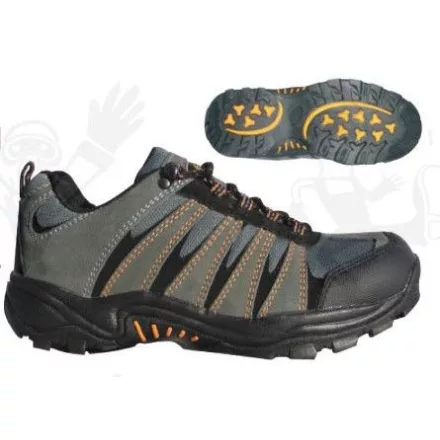 DIAMANT Coverguard S1P SRC munkavédelmi cipő szürke nubukbőr 9DIAL /LEP39