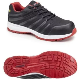   9GAL130 Cocerguard GALAXITE S1P SRC ESD MUNKAVÉDELMI FÉLCIPŐ FEKETE-PIROS