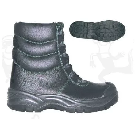 MUSCOVITE magasszárú bőr Coverguard S3 munkabakancs, végig szőrmebéléssel 9MUSC /LEP66