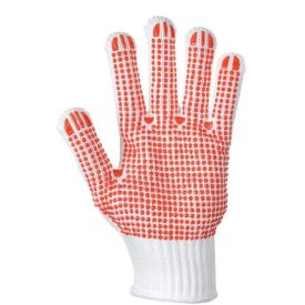   A112 Portwest Vastag pontozott munkavédelmi kesztyű, kontakt hő elleni védelmet is biztosít.