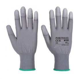   A121 Portwest PU ujjvégmártott munkavédelmi kesztyű, mikroelektronikai és precíziós kesztyű