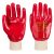 A400RERM, Csuklóig mártott PVC kesztyű A400, Piros, M
