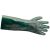 A845 Portwest Duplán mártott PVC munkavédelmi kesztyű 45cm csúszásmentesített tenyérrel. Jersey bélés