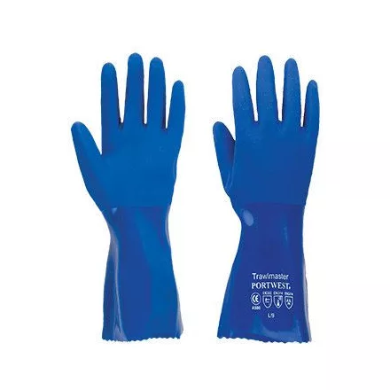 A880 Portwest Trawlmaster munkavédelmi kesztyű csúszásmentes tenyérrel 30cm