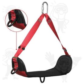   Pad-1 ülőpad, párnázott hevederszalag karabinerrel ABA100