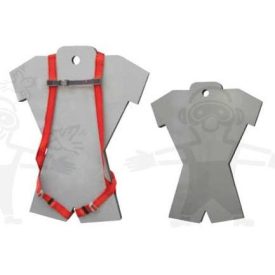   Bemutatóbábu, műanyag plusz szivacs, hevederzetek bemutatására ADP-001