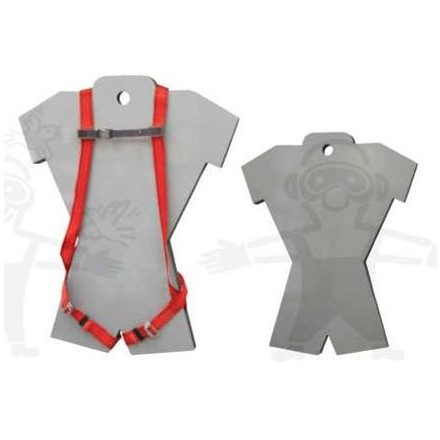 Bemutatóbábu, műanyag plusz szivacs, hevederzetek bemutatására ADP-001