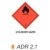 Gyúlékony gázok ADR 2.1