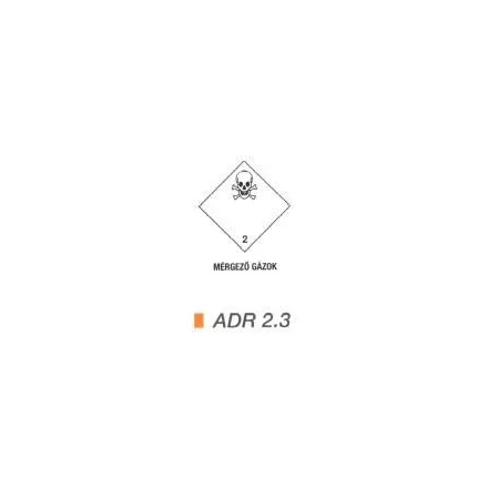 Mérgezö gázok ADR 2.3