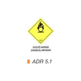 Gyújtó hatású (oxidáló) anyag ADR 5.1