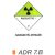 Radioaktív anyag ADR 7.B