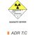 Radioaktív anyag ADR 7.C