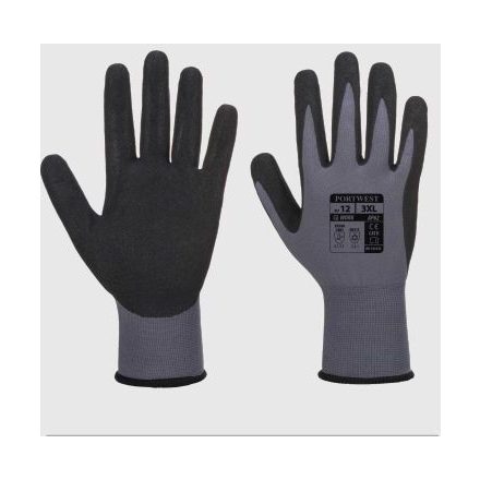AP62 Dermiflex Aqua Portwest munkavédelmi kesztyű, nitril bevonatú tenyérrel
