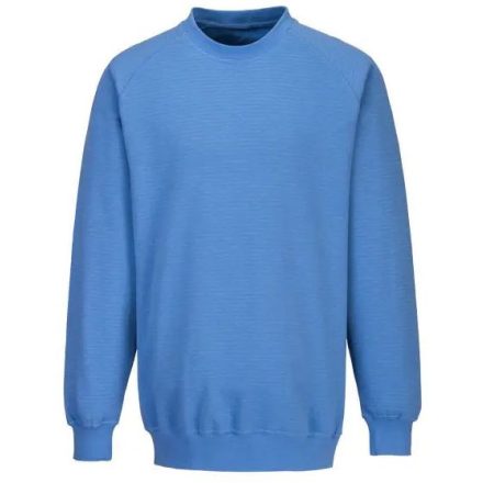 AS24 Portwest Antisztatikus ESD munkavédelmipulóver Világoskék(hemilton) XL