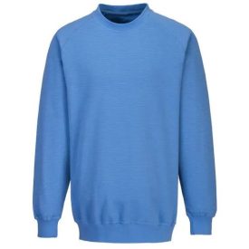   AS24 Portwest Antisztatikus ESD munkavédelmipulóver Világoskék(hemilton),Navy és Fehér színben