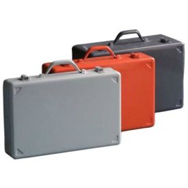 Fém láda csattal, 43x28x9 cm