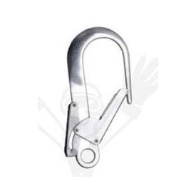 KARABINER rugós acélzár, 60 mm nyílású AZ023