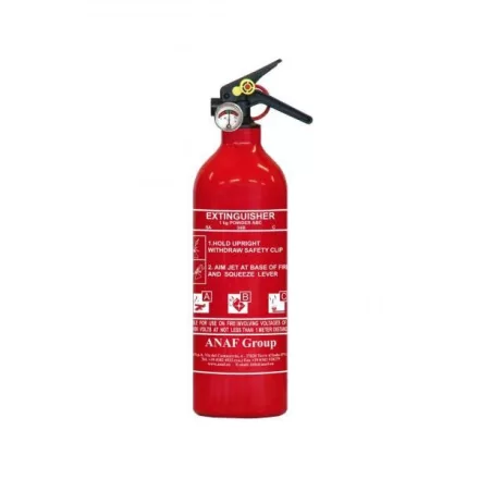 ANAF 1 kg ABC porral oltó, tűzoltásra alkalmas készülék