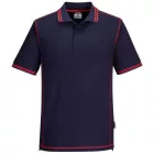 B218 Portwest Essential kéttónusú munkavédelmi pólóing Navy/Piros XXL