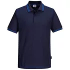 B218 Portwest Essential kéttónusú munkavédelmi pólóing Navy/Royal Kék XXL