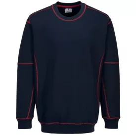   B318 Portwest Essential kéttónusú pulóver Navy/Piros és Navy/Royal kék színekben