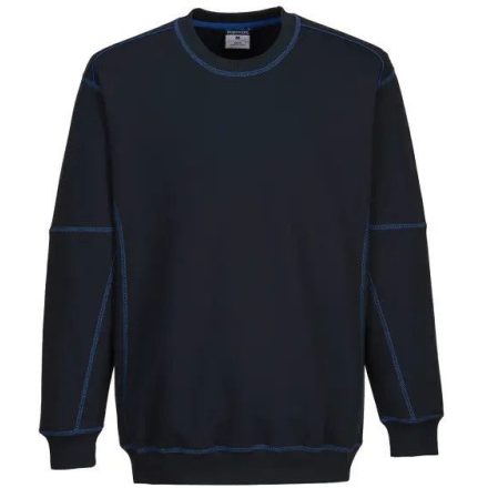 B318 Portwest Essential kéttónusú pulóver Navy/Royal kék XL