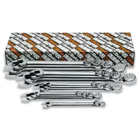   42LMP/S18  18 részes hosszú csillag-villáskulcs szerszám készlet