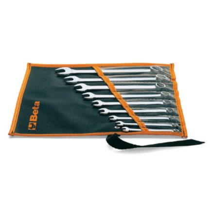 42MP/B9 9 darabos kombinált csavarkulcs-készlet, fényes krómozott (42MP tétel)